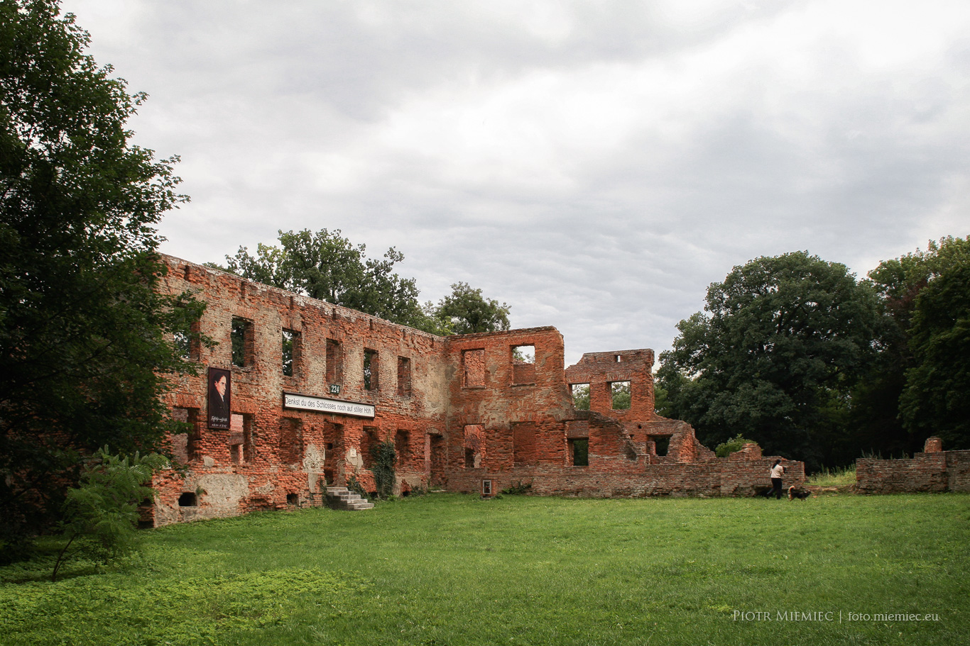 Ruiny pałacu w Łubowicach