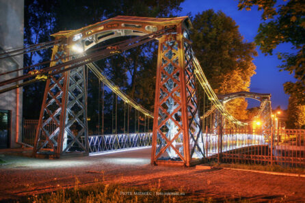 Most wiszący w Ozimku