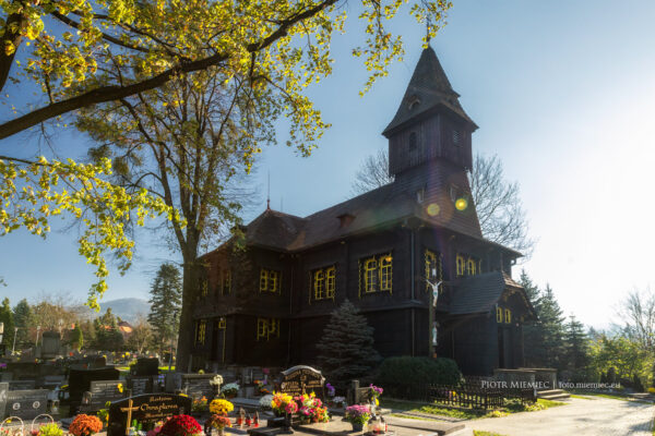 Bystřice – drewniany kościół