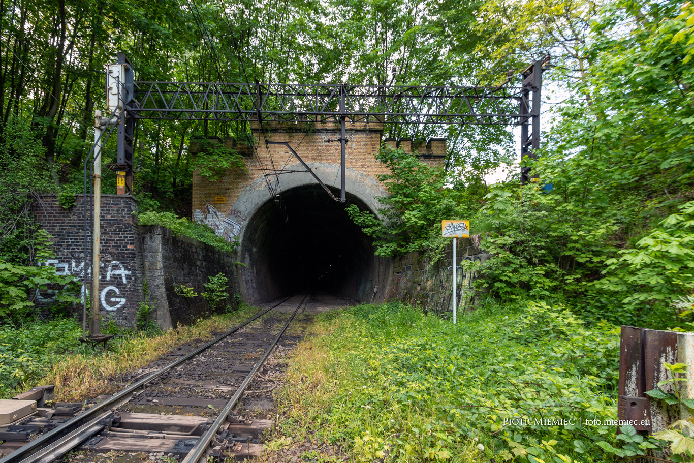 Tunel kolejowy w Rydułtowach