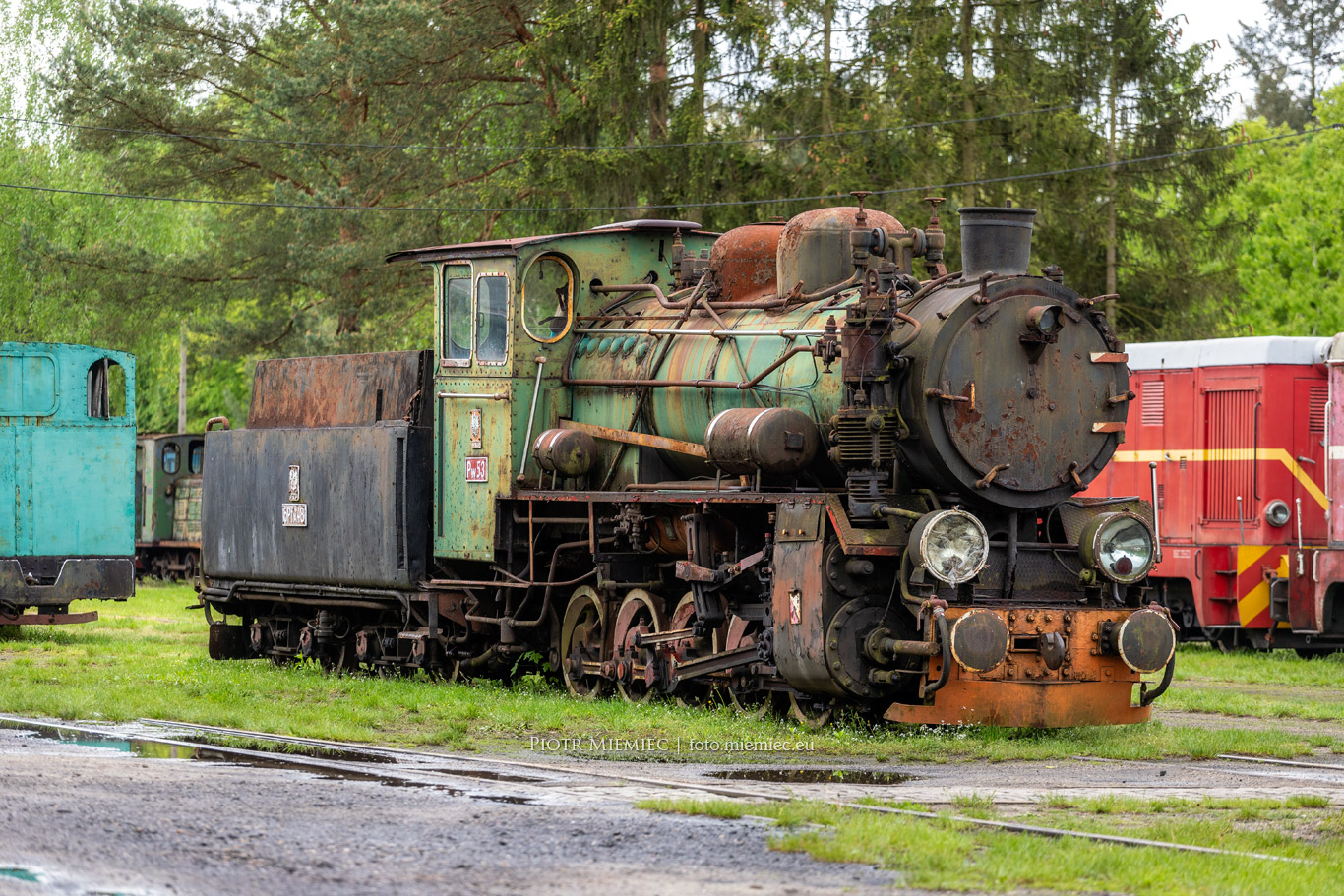 Rudy - lokomotywa Pw 53