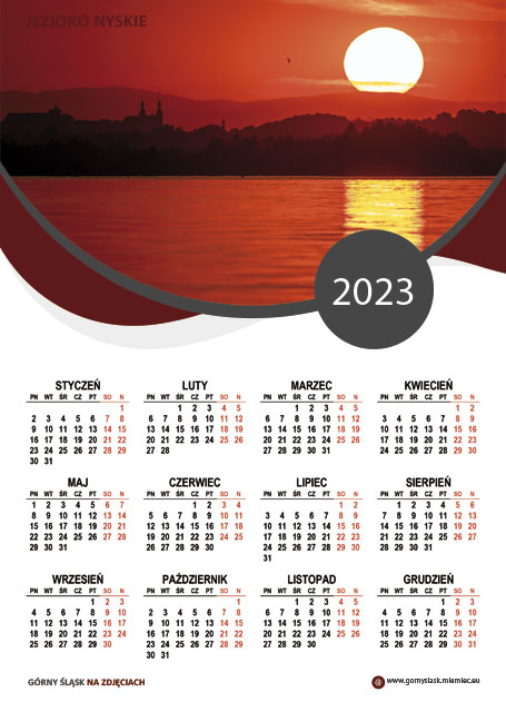 Kalendarz Jezioro Nyskie