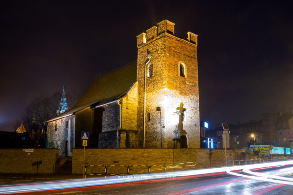 Stary gotycki kościół w Gliwicach