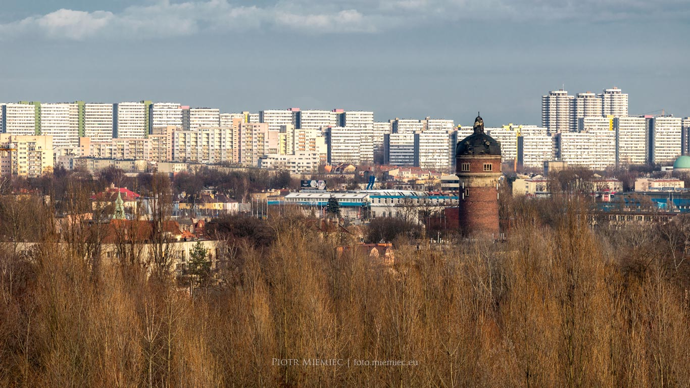 Wieża wodna Świętochłowice, Osiedle Tysiąclecia Katowice