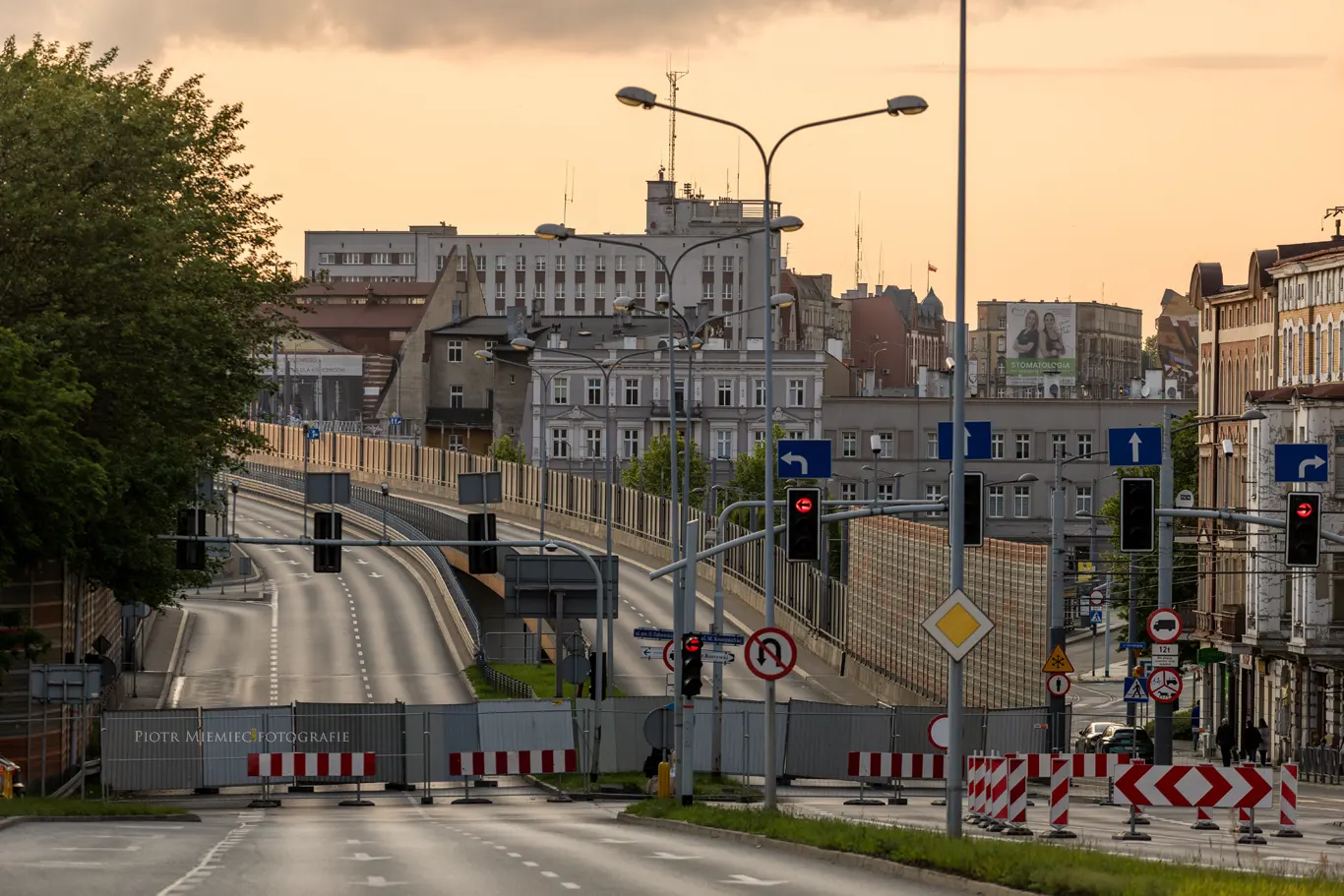 Chorzowska estakada wyłączona z ruchu