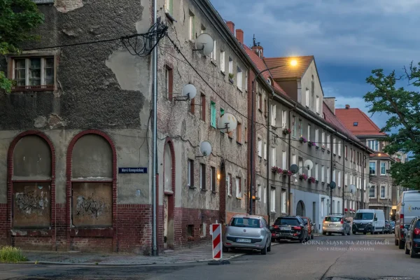 Bytom Rozbark, ulica Marii Rodziewiczówny