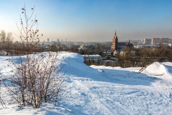Widok z hałdy przy ul. Nawary