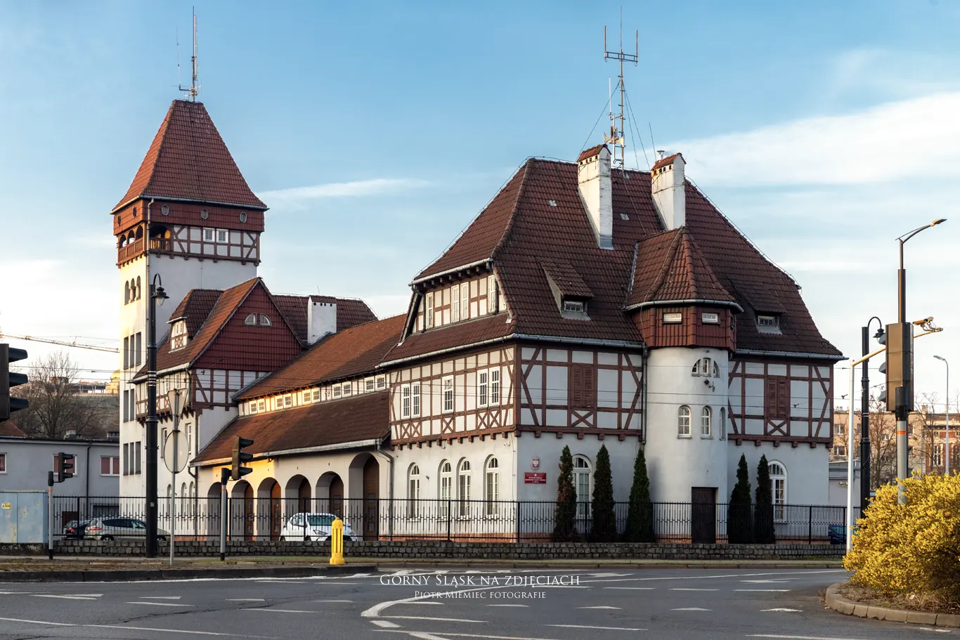 Budynek Straży Pożarnej w Zabrzu