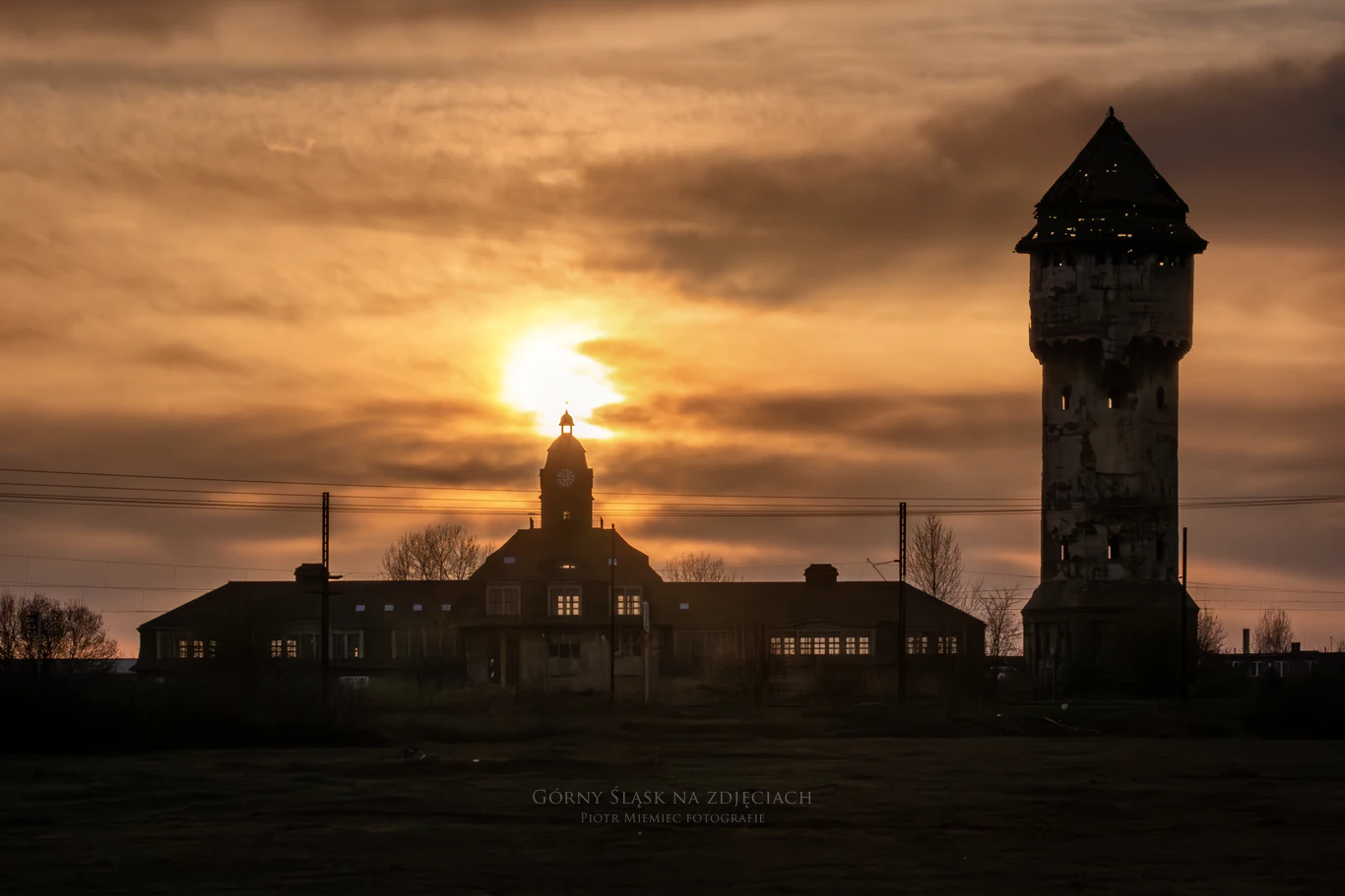 Uthemann w świetle zachodzącego słońca